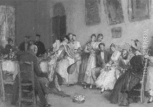 Il Matrimonio by Eugen von Blaas