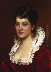 Portrat Einer Jungen Dame