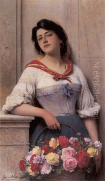 Venetian Flower Seller - view 1