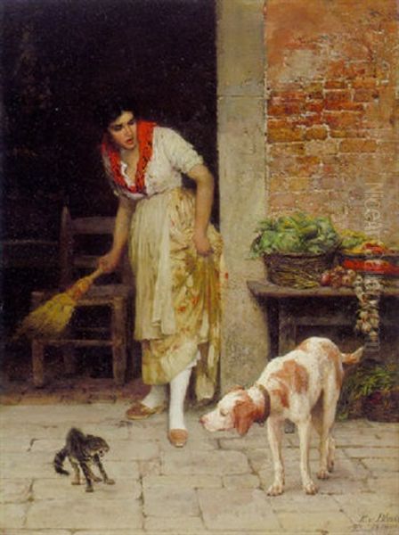 The Doorstep Encounter - view 1