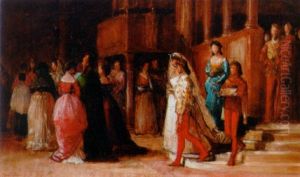 Festa A Venezia by Eugen von Blaas