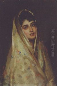 A Beauty by Eugen von Blaas