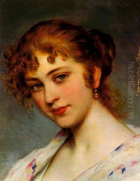 Portrait Einer Jungen Dame - view 1