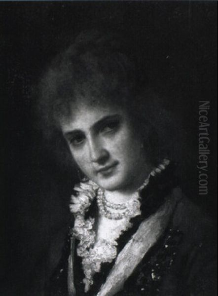 Portrait Of A Beautiful Young French Girl - view 1