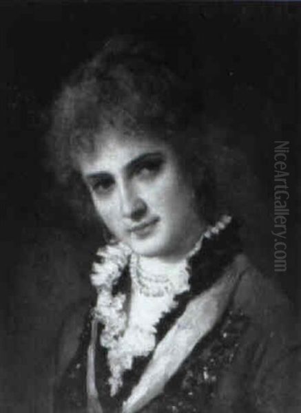 Portrait Of A Beautiful French Girl - view 1