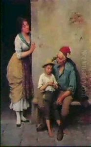"le Tre Eta" by Eugen von Blaas