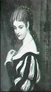 A Venetian Woman by Eugen von Blaas