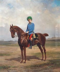Emperor Francis Joseph I On Horseback
