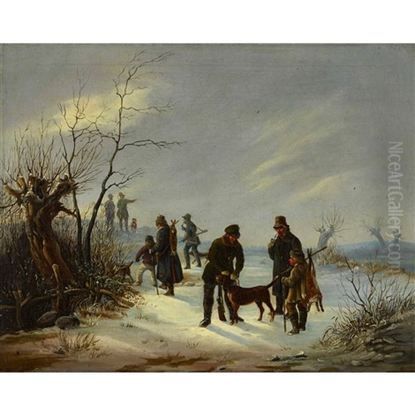 Winterliche Jagdszene - view 1