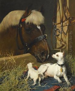 The New Stable Companion by Julius von Blaas