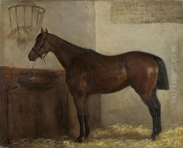 Brauner Im Stall - view 1