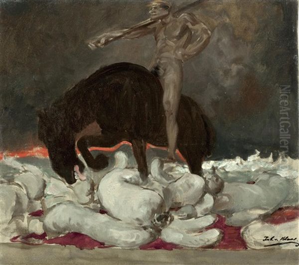 Apokalyptischer Reiter, Allegorie Des Krieges - view 1