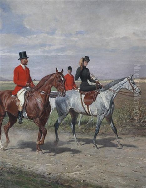 A Hunting Party With Emperor Franz Josef And Sissi - view 1