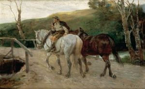 Heimkehr by Julius von Blaas