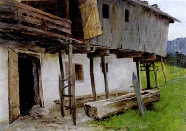 Bauernhaus Mit Brunnen - view 1