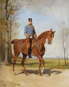 Kaiser Franz Joseph I. Zu Pferde