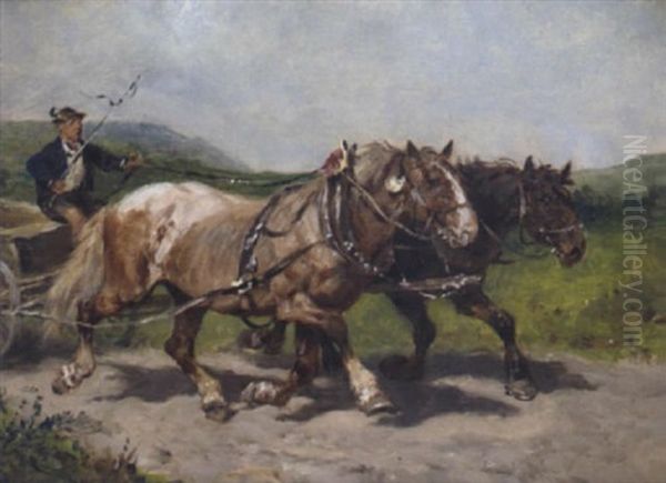 Fahrt Mit Dem Pferdewagen - view 1