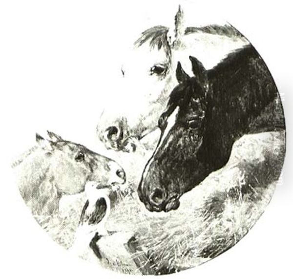 Feeding At The Post - view 1