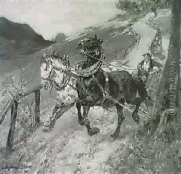 Durchgehende Pferde - view 1