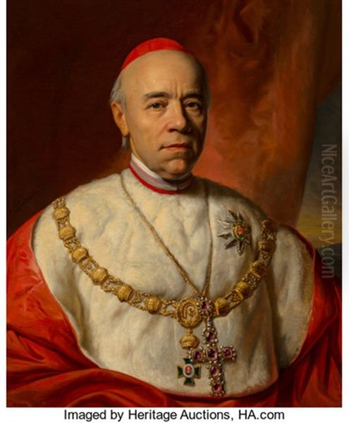 Portrait Of Cardinal Primate Of Hungary And Archbishop Of Gran - view 1