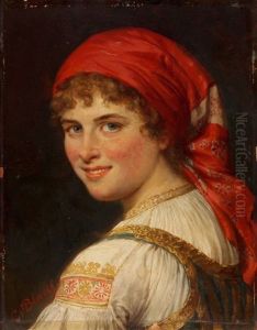 Portrat Eines Ungarischen Bauernmadchens