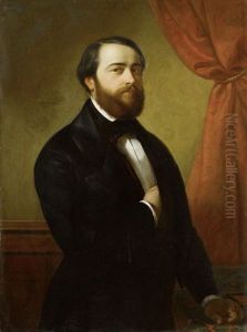 Portrat Eines Herrn by Karl von Blaas