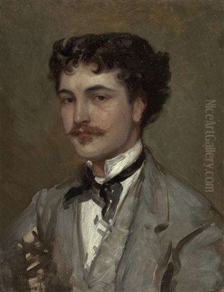 Portrat Von Julius Von Blaas - view 1