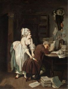 The Love Letter by Karl von Blaas