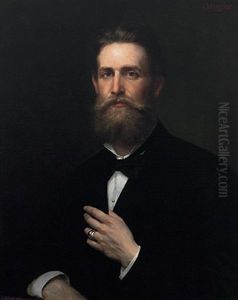 Portrait Des Joseph Carl Achaz Freiherr Von Doblhoff by Karl von Blaas