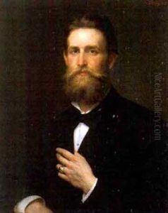 Bildnis Joseph Carl Achaz Freiherr Von Doblhoff by Karl von Blaas