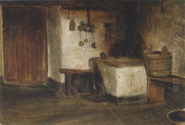 Interieur Einer Tiroler Bauernkuche - view 1