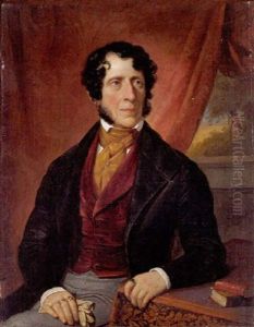 Portait Eines Eleganten Herrn by Karl von Blaas