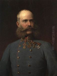 Kaiser Franz Joseph I. Von Tsterreich by Karl von Blaas