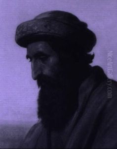 Portrat Eines Orientalen by Karl von Blaas