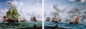 Marine by Pieter Aartzs Blaauw