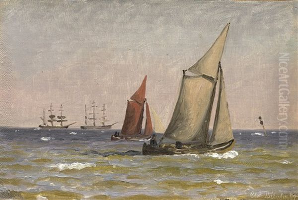 Segelschiffe Im Meer - view 1