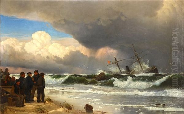 Seascape With Figures - view 1