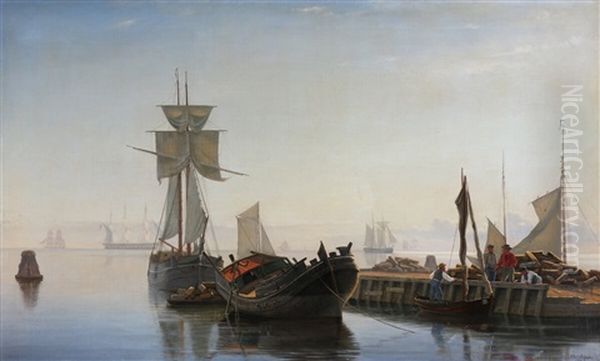 Italian Harbour Scenery - view 1