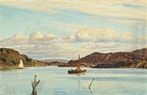 Costal Scenery From Sweden by Christian Vigilius Blache