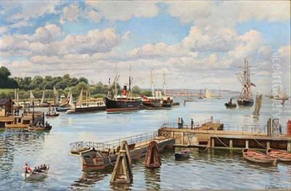 View Near Nordre Toldbod (northern Custom House) In Copenhagen Harbour - view 1