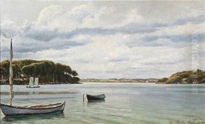 View From Faenosund, Denmark by Christian Vigilius Blache