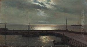 Evening View From A Harbour