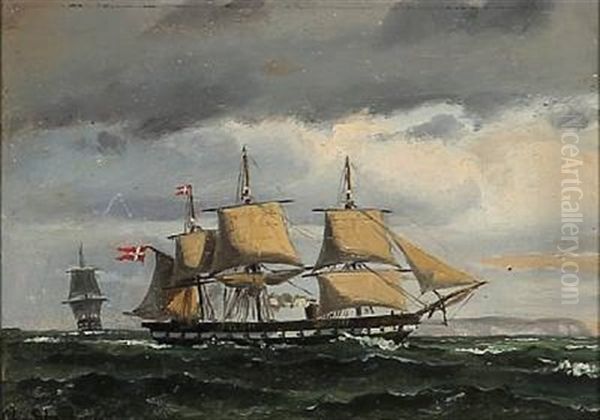 Fregatten Sjaelland Under Bygen (3 Works) - view 1