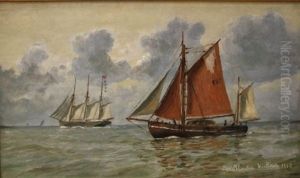 Fartoj Signalerer Hirtshals by Christian Vigilius Blache