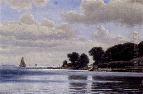 Kystparti Med Sejlskibe - view 1