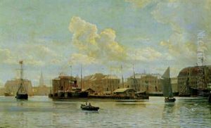 Fra Kobenhavns Havn by Christian Vigilius Blache