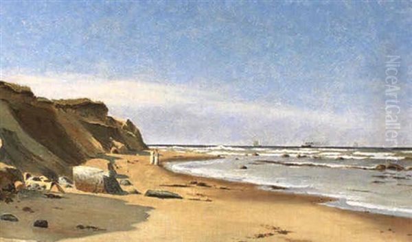 Kystparti Fra Hirtshals Med Figurer - view 1