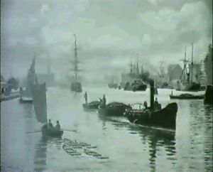 Livlig Trafik I Kobenhavns Havn by Christian Vigilius Blache