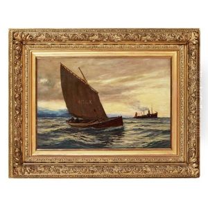 Sailing By A Steamer