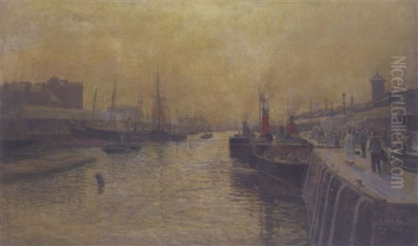 Waiting For The Ferry: The "broomilaw", Glasgow - view 1